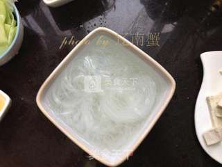 粉丝豆腐汤的做法步骤:3