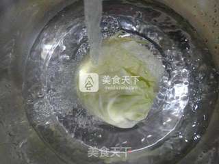 培根包心菜炒年糕的做法步骤:2