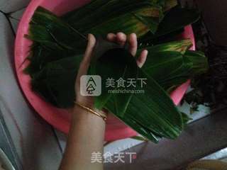 儿时的最爱--花生红豆粽子的做法步骤:4