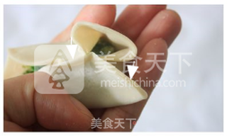 荠菜煎饺--锁住鲜美与你共享的做法步骤:6