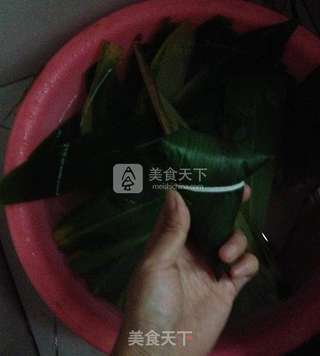 儿时的最爱--花生红豆粽子的做法步骤:8