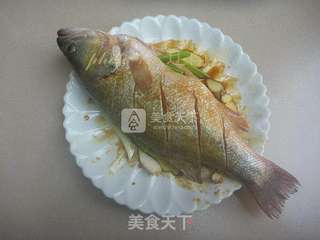 清蒸鲈鱼的做法步骤:5