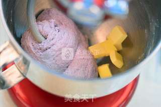 德普烤箱食谱——紫薯面包的做法步骤:5
