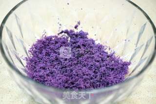 德普烤箱食谱——紫薯面包的做法步骤:3