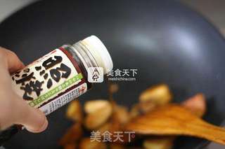 照烧虾油芦笋杏鲍菇的做法步骤:7