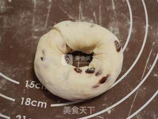 蔓越莓白巧克力贝果的做法步骤:6