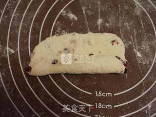 蔓越莓白巧克力贝果的做法步骤:4