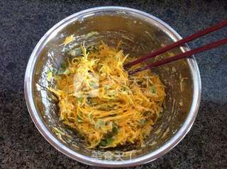 南瓜豆渣鸡蛋饼的做法步骤:8