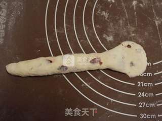 蔓越莓白巧克力贝果的做法步骤:5
