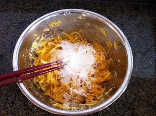 南瓜豆渣鸡蛋饼的做法步骤:6