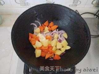 咖喱土豆花椰菜的做法步骤:6