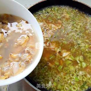 芸豆蚬子打卤面的做法步骤:7