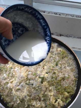 芸豆蚬子打卤面的做法步骤:9