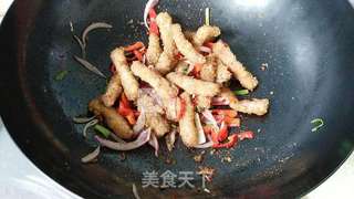 椒盐排条的做法步骤:11