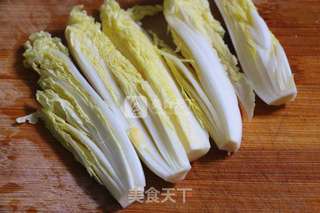 腊肠粉丝蒸娃娃菜的做法步骤:3