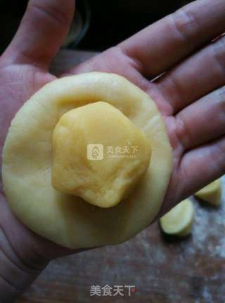 电饼铛版老婆饼的做法步骤:8