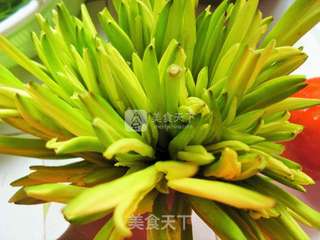 酸汤黄花菜的做法步骤:2