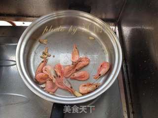 甜虾炒芦笋的做法步骤:4