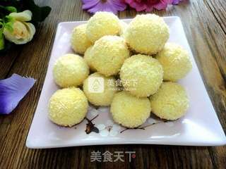 黄金椰蓉球的做法步骤:12