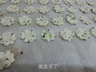 香葱芝麻饼干的做法步骤:9