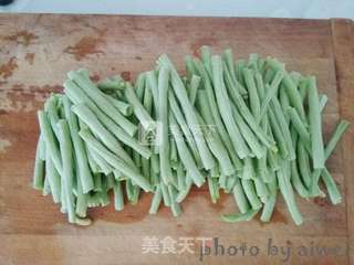 油焖豇豆角的做法步骤:3