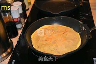 【屌丝逆袭】曼思教你做超级简单的【煎饼虾】的做法步骤:7