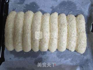 简简单单——芝麻排包的做法步骤:8