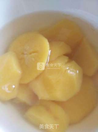 自制罐头~酸甜冰糖黄桃罐头的做法步骤:6