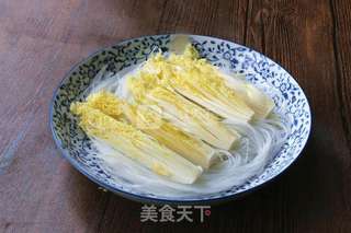 腊肠粉丝蒸娃娃菜的做法步骤:6