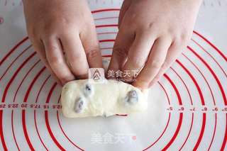 葡萄干土司的做法步骤:11