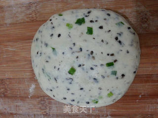 香葱芝麻饼干的做法步骤:7