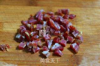 腊肠粉丝蒸娃娃菜的做法步骤:2