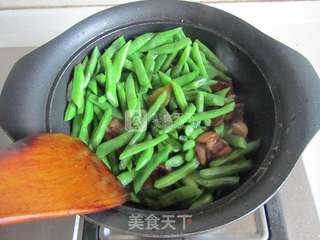 干锅四季豆的做法步骤:6