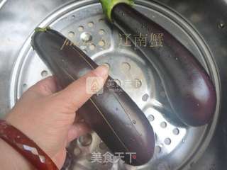 罗勒蒜泥拌茄子的做法步骤:2
