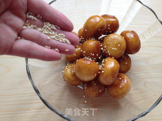糖油果子的做法步骤:11