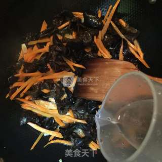 素炒黑木耳的做法步骤:4