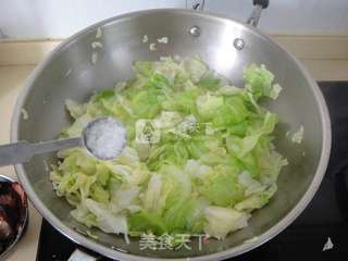 腊肉手撕甘蓝的做法步骤:8