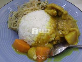 米饭最佳伴侣-----土豆咖喱鸡块的做法步骤:13