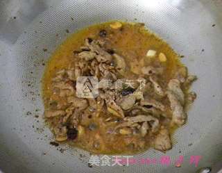 扁豆角小炒肉的做法步骤:7