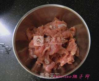 扁豆角小炒肉的做法步骤：4