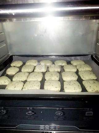 夏日凉嗖嗖的饼干——薄荷饼干的做法步骤:5