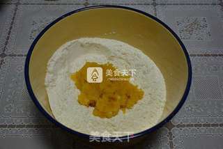 小草帽南瓜馒头的做法步骤:4