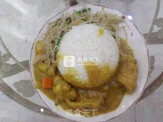 米饭最佳伴侣-----土豆咖喱鸡块的做法步骤:12