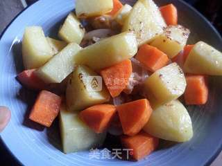 米饭最佳伴侣-----土豆咖喱鸡块的做法步骤:6