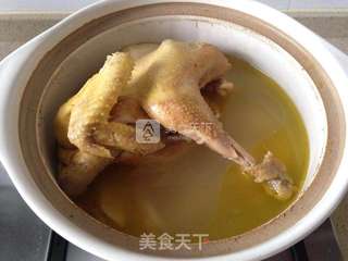 【夏笋炖土鸡】的做法步骤:8