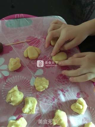 喜羊羊的童话饼干的做法步骤:6