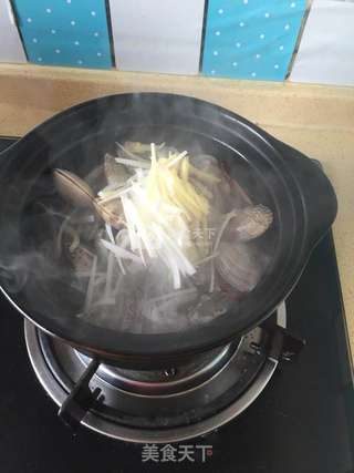 干锅花蛤的做法步骤:4