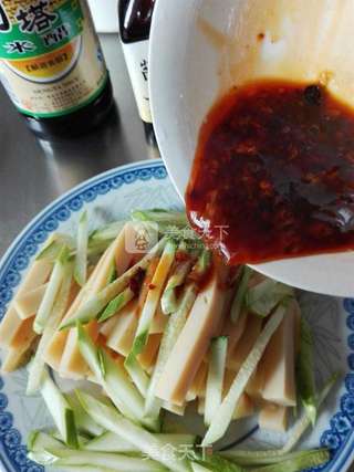 酸辣豌豆凉粉的做法步骤:12