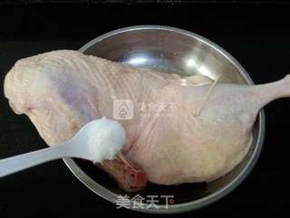 烤鸭的做法步骤:2