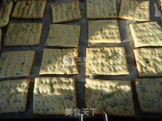 香葱苏打饼干的做法步骤:10